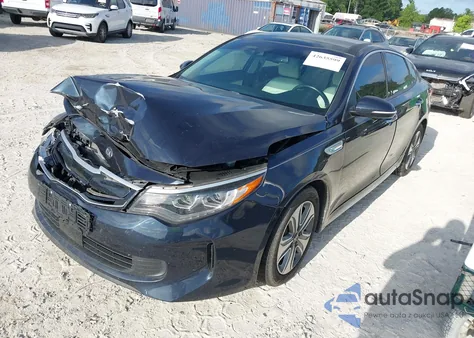 2017 Kia Optima Hybrid/Ex z USA, uszkodzony, nr VIN KNAGU4LE0H5013778